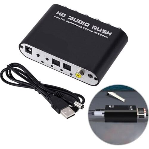 2021 5.1 Audio Gear AC-3 Digital Audio Converter LPCM To Digital Audio Decoder