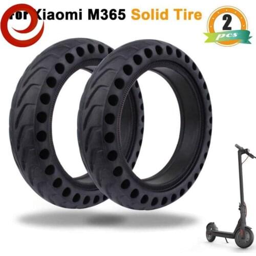 Durable Tire for Xiaomi Mijia M365 MI Scooter Tyre Solid Hole Tires Shock Absorber Non-Pneumatic Tyre Damping Rubber Tyres Wheel