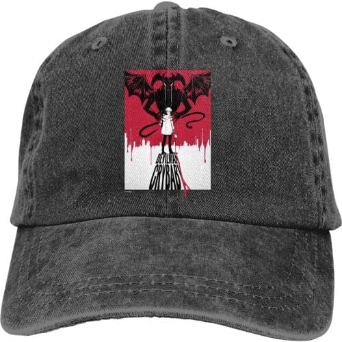 Adjustable Solid Color Baseball Cap Fudou Akira Washed Cotton devilman crybaby Dark Anime Akira Sports Woman Hat
