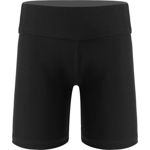 Girls Dance Shorts High Waist Boy-cut Solid Color Shorts Gymnastic Workout Gym Bottoms Student Tracksuit Children Summer Shorts