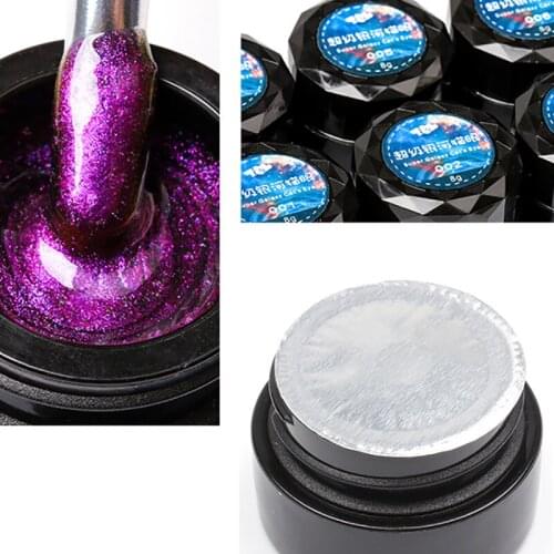 Cat Eye Magnetic Nail Gel Magnet Soak Off UV Gel Long Lasting Hybrid Varnish Semi Permanent Nails Lacquer Magic Nail Glue