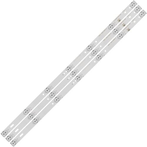 3PCS LED backlight strip for HL-00320A28-0701S-04 A3 D3 32LEM-1009/T2C 180.DT0-32D900-0H LE-32D7 JSL 32LEM-1007/T2C CX315DLEDM