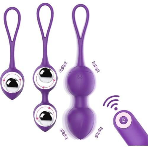 10 Speed Vibrator Kegel Balls G Spot Wireless Remote Control Vibrator Vaginal tighten Exercise sex toys for Women