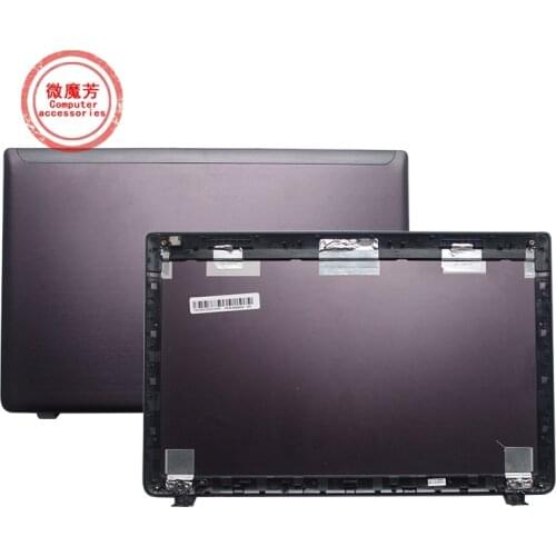 New Laptop LCD Back Cover Back case screen back shell For Lenovo Z570 Z575 15.6'' Rear Case top cover 60.4M436.001 Light purple