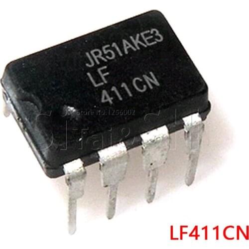 10PCS LF411CN DIP8 LF411 DIP 411CN DIP-8 new and original IC