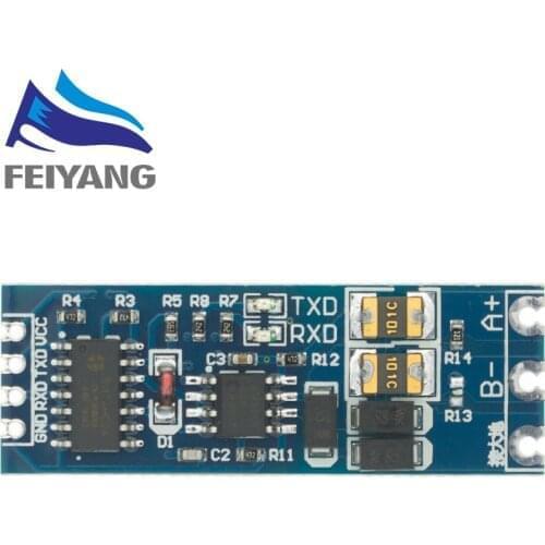 10PCS TTL turn RS485 module 485 to serial UART level mutual conversion hardware automatic flow control