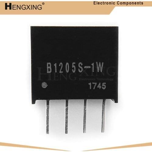 5cps/lot B1205S-1W module B1205S-1WR2 B1205S-1W B1205S SIP-4 DC-DC 12V 5V In Stock