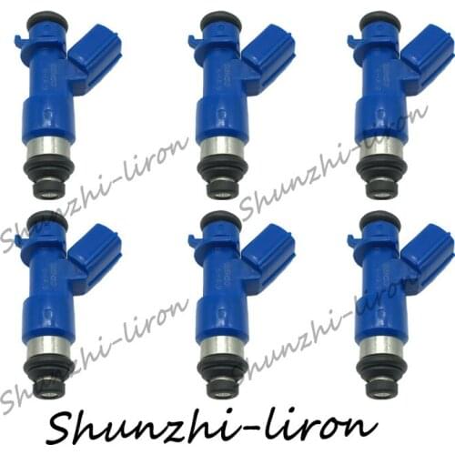 6pcs Fuel Injector for Civic Acura RDX Integra RSX K20 K24 B16 B18 16450-RWC-A01 410cc Kit 07-12
