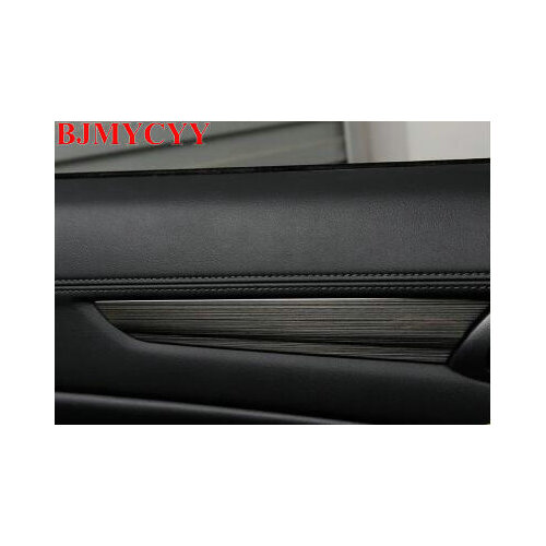 BJMYCYY 4PCS/SET Stainless steel decorative strip for inner door panel for Mazda CX-5 CX5 2017 2018