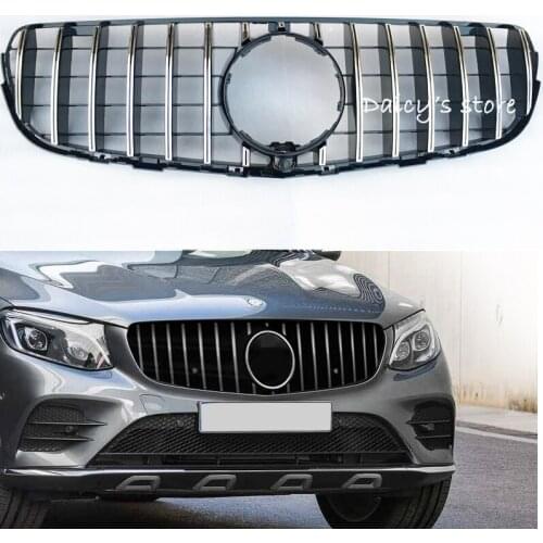 For GlC Class W253 GTR GT R X253 GLC200 GLC250 GLC300 GLC450 GLC63 grille Without emblem 2015-2019