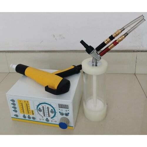 Wagner type electrostatic powder coating test machine