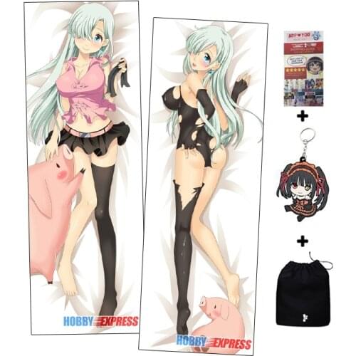 Hobby Express Elizabeth Liones Nanatsu no Taizai Dakimakura Japanese Otaku Waifu Hugging Body Pillow Cover ADP92024