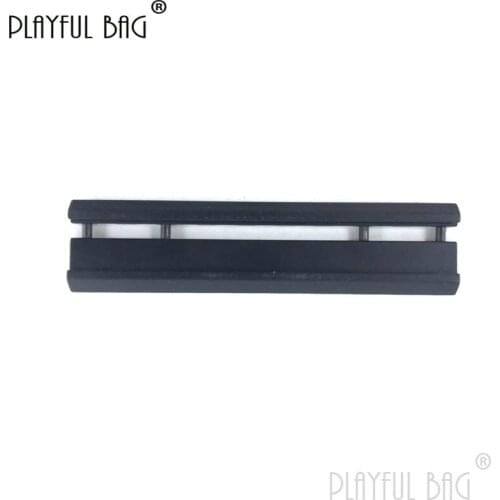PB Playful bag 9-slot tactical rail 11 to 20mm rail Upgrade material CS gel ball blaster refitting toys CS DIY toy parts QF35S