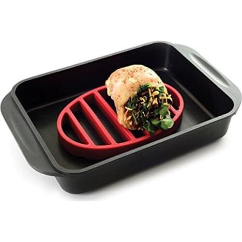 BBQ Tools Silicone Grill Round Grill Microwave Oven Silicone Pad Insulation Pad