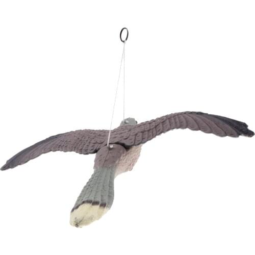'' Flying '' bird of prey falcon life-size hanging scarecrow scarecrow