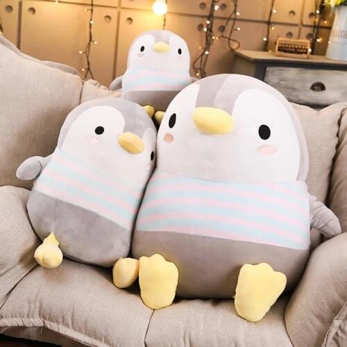 30-70cm Soft fat Penguin Plush Toys Staffed Cartoon Animal Doll Fashion Toy for Kids Baby Lovely Girls Christmas Birthday Gift