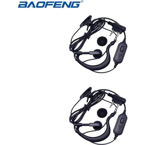 New Baofeng headset for BaoFeng UV-5R/ UV-5RE /BaoFeng888S UV-S9 BF-F11 Mic earphone Walkie Talkie CB radio accessories Earphone