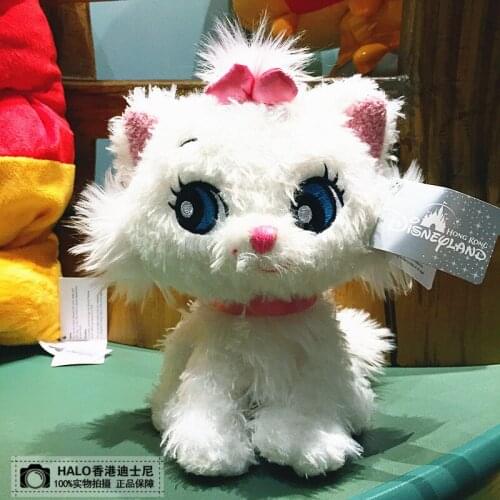 Disney Original Marie Cat Plush Toy Plushies Doll Gift for kids