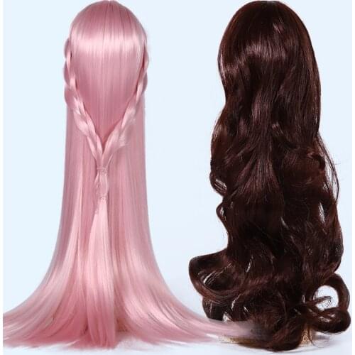 Wig for 1/3 BJD Smooth hair AI MSD SD Kit Toy Gift suit 60cm doll