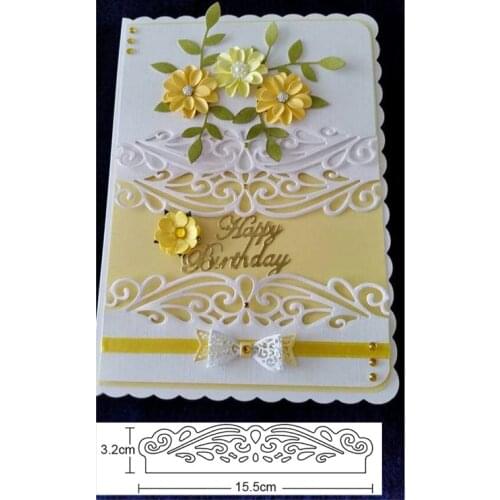 Frame background Metal Cutting Dies Crafts Stencils For Paper card Scrapbooking making Embossing Dies Cuts