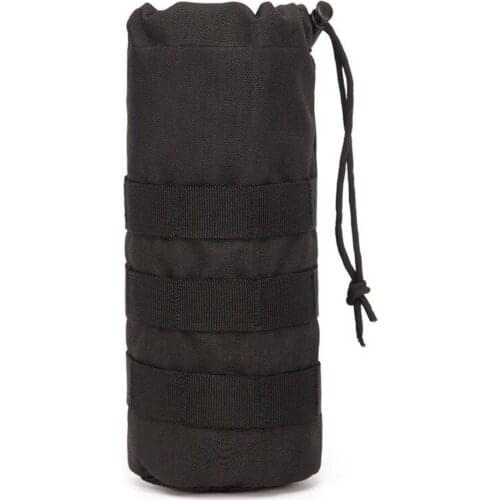 Tactical Molle Water Bottle Pouch Portable Kettle Pocket Outdoor Hunting Utility Water Bottle Holder Bag for Backpack