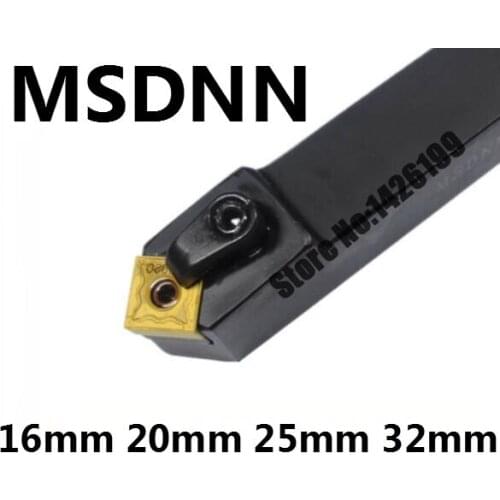 1PCS MSDNN1616H12 MSDNN2020K12 MSDNN2525M12 MSDNN2525M15 MSDNN3232P12 MSDNN3232P15 CNC Lathe Tools External Turning Tool Holder