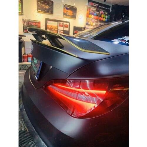 Gt Rear Wing For Mercedes Cla Class W117 hatchback general purpose carbon fiber rear wing, spoiler, body kit, auto parts