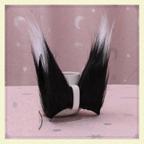 Anime Fox Ear Hair Clip Plush Cosplay Props Halloween Costume Fancy Dress Christmas