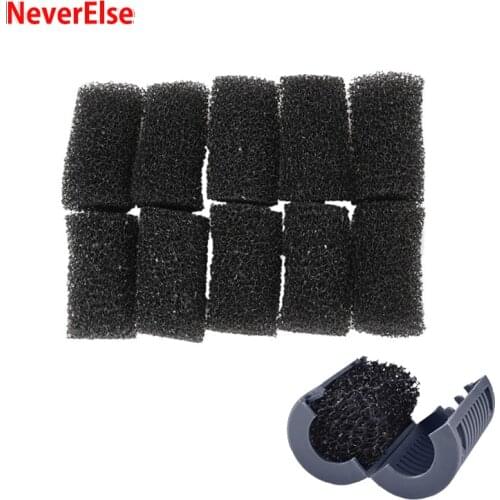 10pcs Replacement Filter Sponge Foam Dia2x4cm for Mini Small Filter Pump Internal Spare Sponge Aquarium Fish Tank Accessories