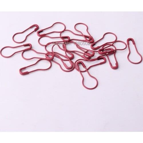 100pcs /lot 22mm yellow red light blue color light bulb shape safety pins brooch for label