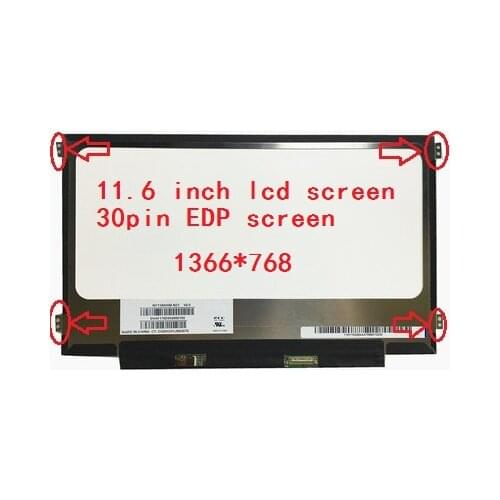 11.6" inch EDP slim 30pin laptop LED Screen B116XTN01. 0 N116BGE-EB2 32 NT116WHM-N21 N116BGE-EA2 N116BGE-E42 EDP