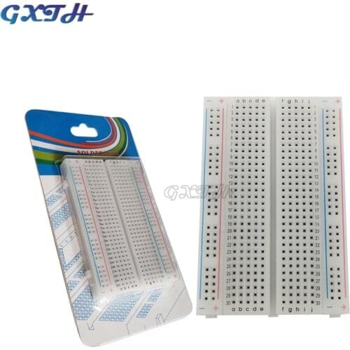 400 holes Tie Points Solderless PCB Mini Breadboard experimental board Universal Test Protoboard DIY for Bus Test Circuit Board