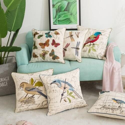 45x45cm Character pattern Sofa Pillowcase Pink Cushion Cover Throw Pillow Case Home Sofa Bed Chair Decoration 17.72x 17.72inch