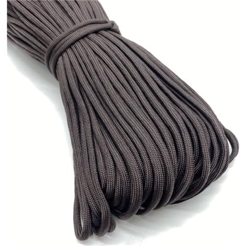 5Yards/Lot 4mm Parachute Cord Lanyard Rope Mil Spec Type One Strand Climbing Camping Survival Equipment Paracord #18