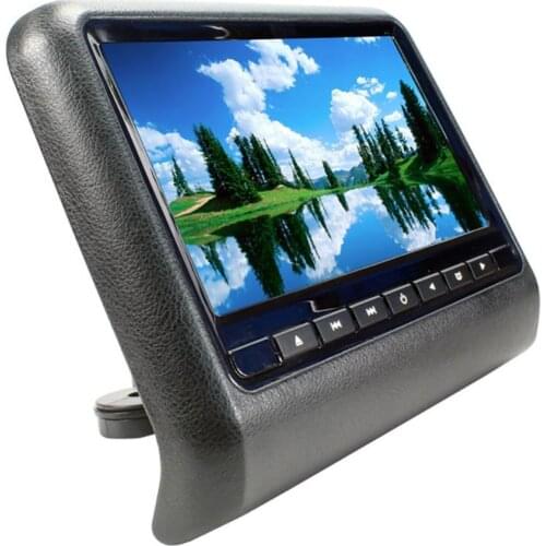 9 Inch Car Seat Back Headrest DVD Player FM/AM Gaming LCD Display Remote Control Monitor Car Multimedias MP3/MP4/MP5 Player