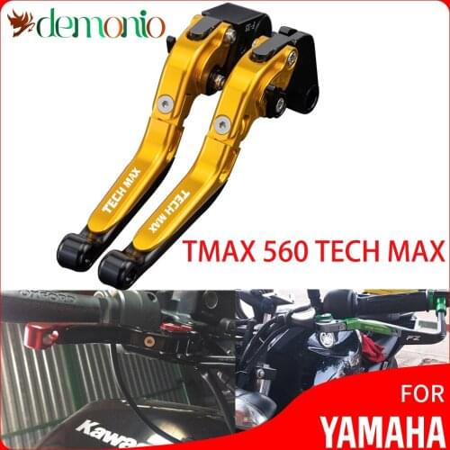 Aluminum Pair Motorcycle Clutch Brake Levers For YAMAHA Tmax 560 tech max 2020 2021 Tmax560 techmax Accessories parts