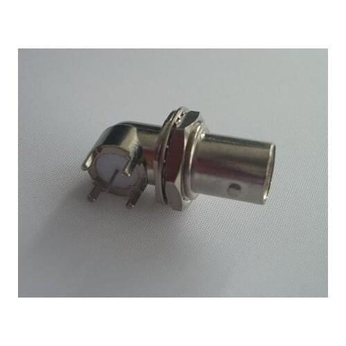 Free shipping 100 pcs BNC Jack Right Angle 50 & 75 OHM