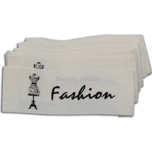 Free shipping customize garment printed cotton labels/customized clothing tags/collar labels/woven labels/hang tag/ribbon tape