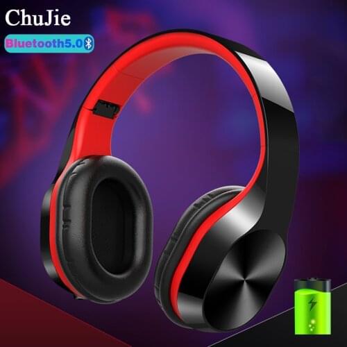 TWS Wireless Headphones Sport Bluetooth Earphones Stereo Waterproof Foldable Head-Mounted For Iphone Huawei Xiaomi Music Headse