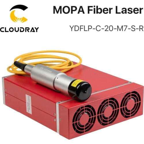Cloudray JPT YDFLP-C-20-M7-S-R MOPA Pulse Width Fiber Laser Module 20W With Red Dot High Quality for Fiber Laser Machine