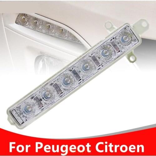 For Peugeot 308SW 301 Citroen C4 C-QUATRE C3-XR LED daytime running lights high quality Auto Accessories Free shipping