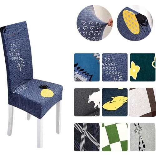 High Quality Stretchable Elastic Chair Cover Dining Room Chair Cover for Office Chair Flowers for Decoration Wedding Chair Cover