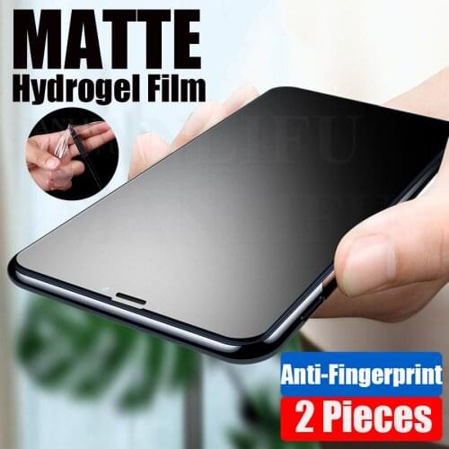 9D Matte Hydrogel Film For Huawei P40 P30 P20 Pro Honor 8 9 10 20 Pro 8X 9X Lite Silicone TPU Screen Protector Mate 30 20 10 Pro
