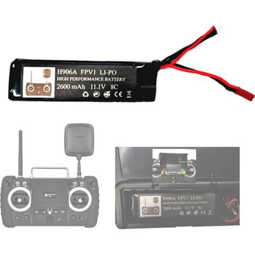 H501S Transmitter 11.1V 2600mAh 3s Battery for Hubsan X4 PRO H109S H502S H301S FPV1 Remote Controller H906A Battery Parts