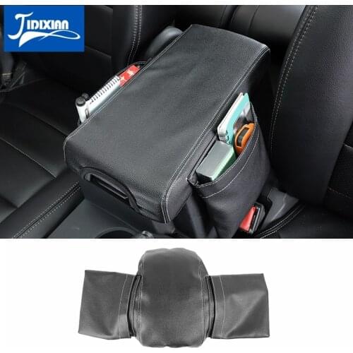 JIDIXIAN Stowing Tidying Car Armrest Box Pad Storage Bag for Dodge Nitro 2007 2008 2009 2010 2011 2012 Interior Accessories