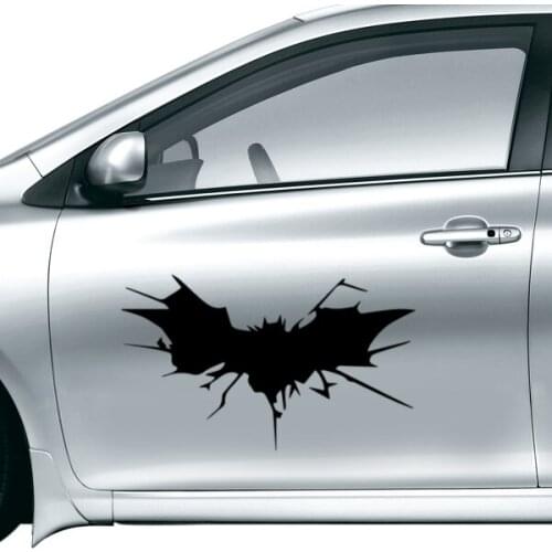 Cool bat Waterproof Reflective Decal Car Sticker Vinyl Car Decoration Home Decor Easy to Apply Removable Durable