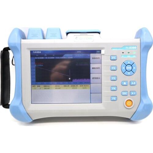 Multimode MM 850/1300nm 21/19dB Built in VFL Optical Time Domain Reflectometer Fiber Optic OTDR