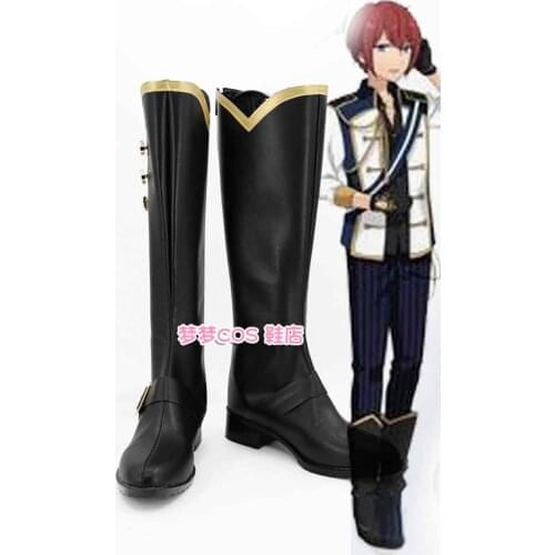 Ensemble Stars Knights Suou Tsukasa Cosplay Shoes Boots For Halloween Carnival Custom Made
