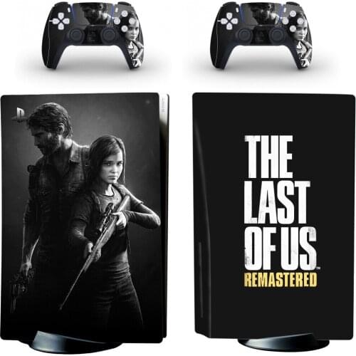 Last PS5 Standard Disc Edition Skin Sticker Decal Cover for PlayStation 5 Console & Controller PS5 Skin Sticker Vinyl