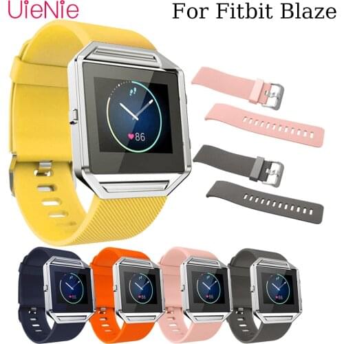 Silicone Strap For Fitbit Blaze Smart Watch Frontier/Classic Replacement Bracelet Mens Watches Womens Bracelet Accessories